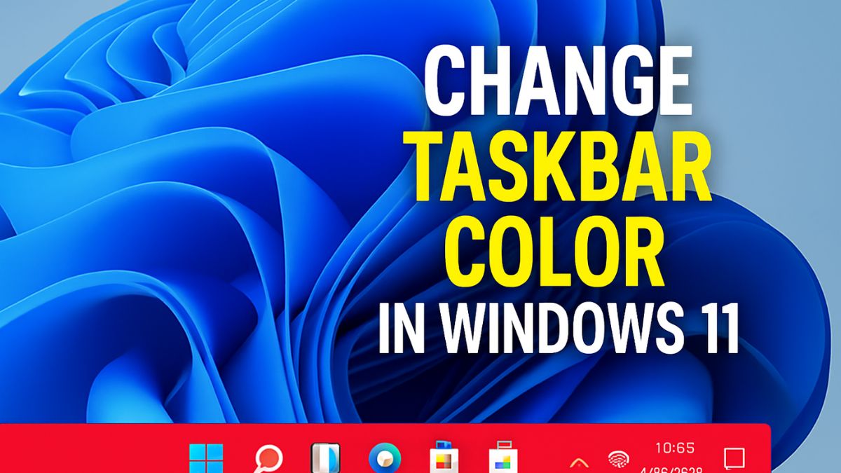 change-taskbar-color-windows-11