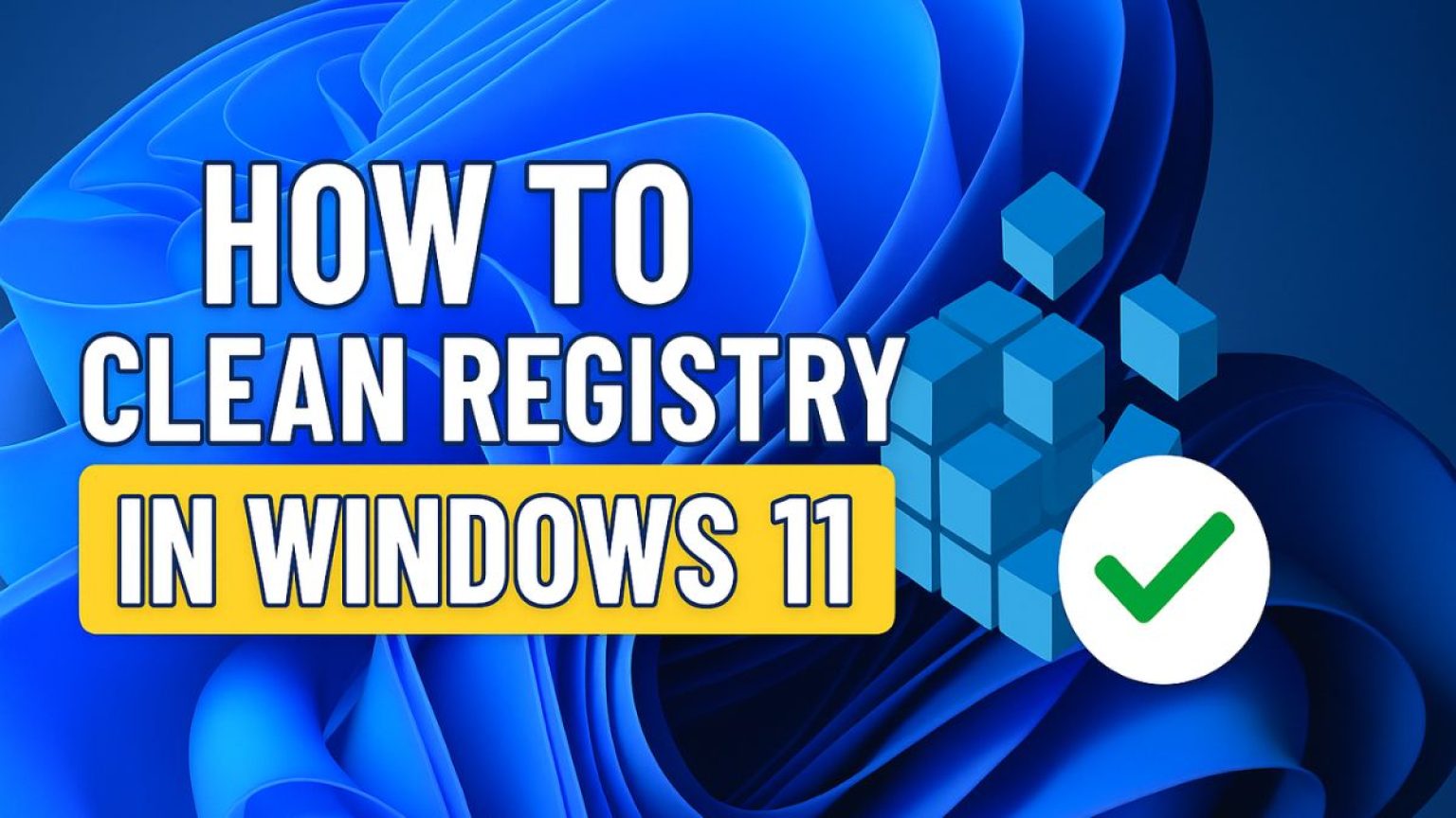 how to clean registry cache windows 11