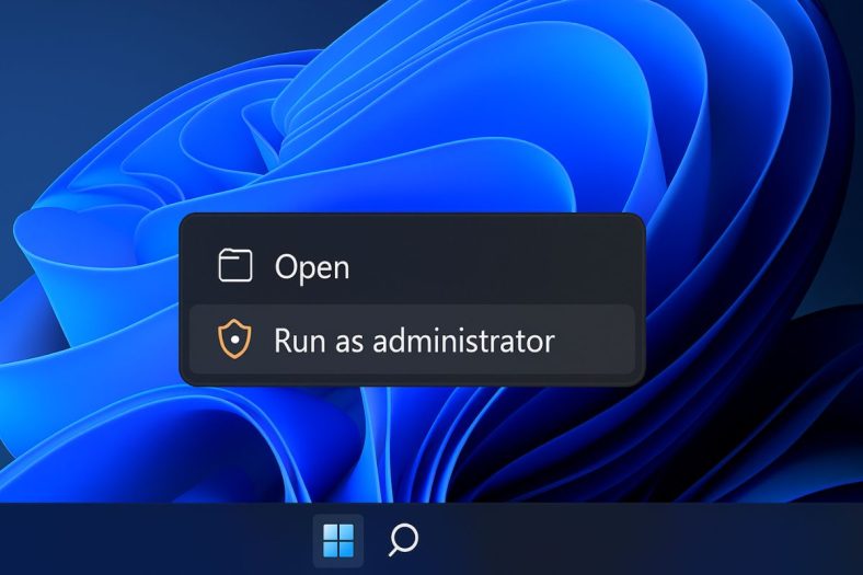 windows 11 run as administrator without password