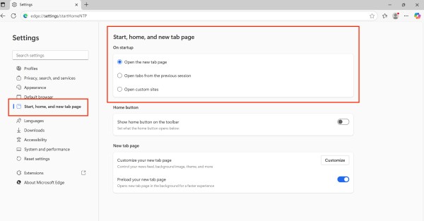 start-home-new-tab-page