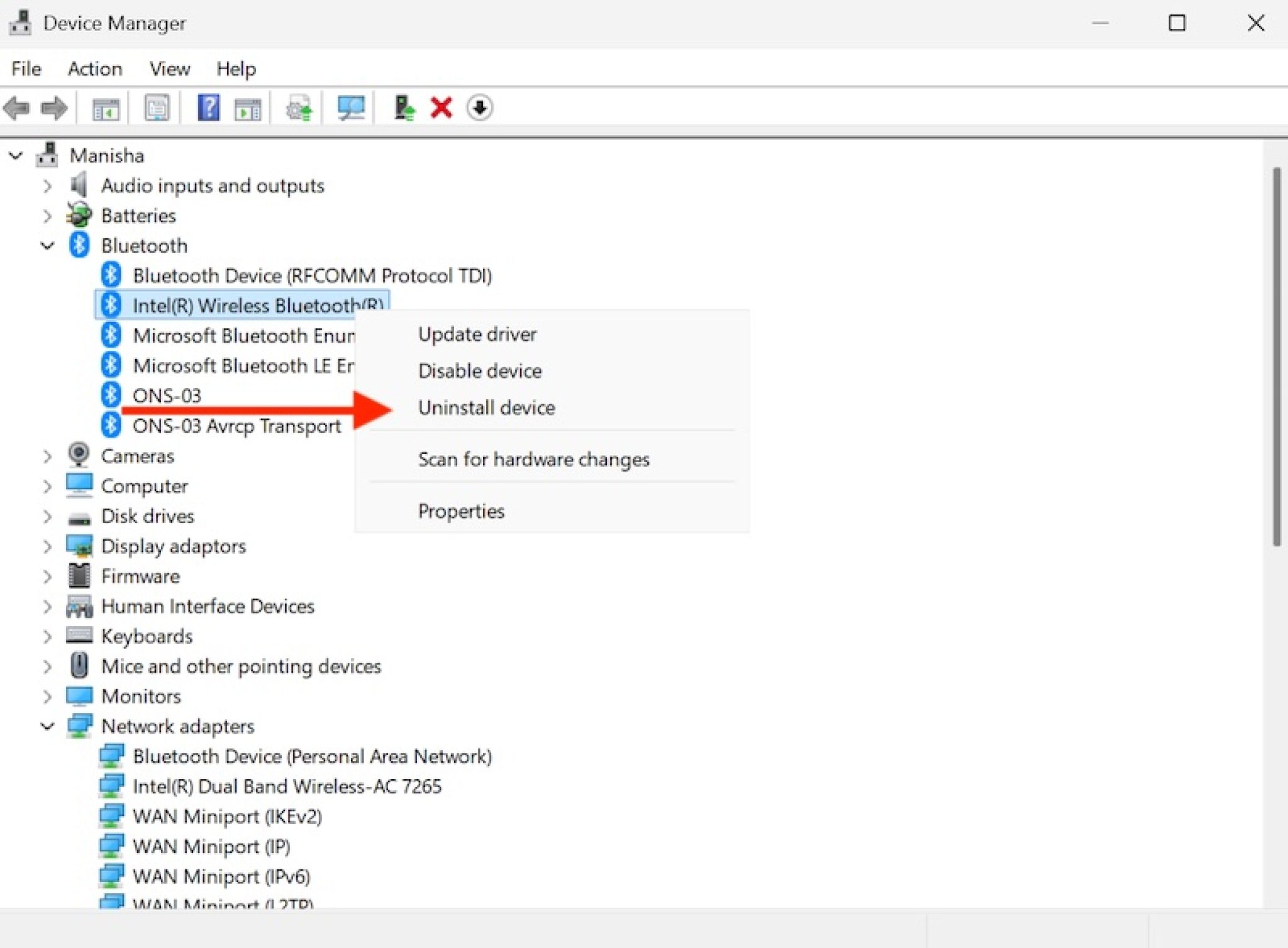 How to Reinstall Bluetooth Driver in Windows 11 - GeeksDigit.Com