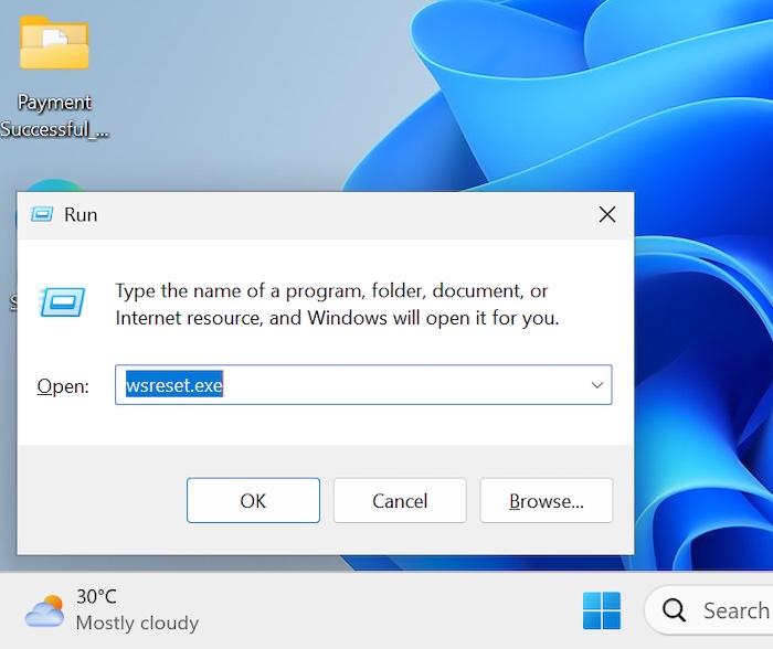 wsreset-exe