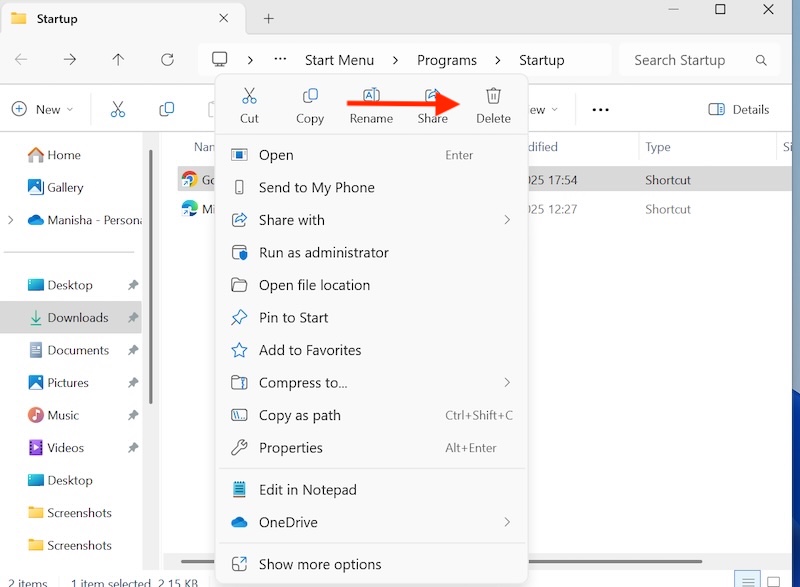 startup-shortcut-delete