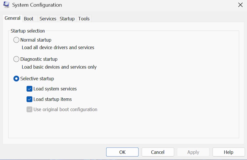 system-configuration-general