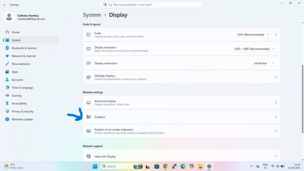 How to open graphics settings Windows 11 [2026] - GeeksDigit.Com