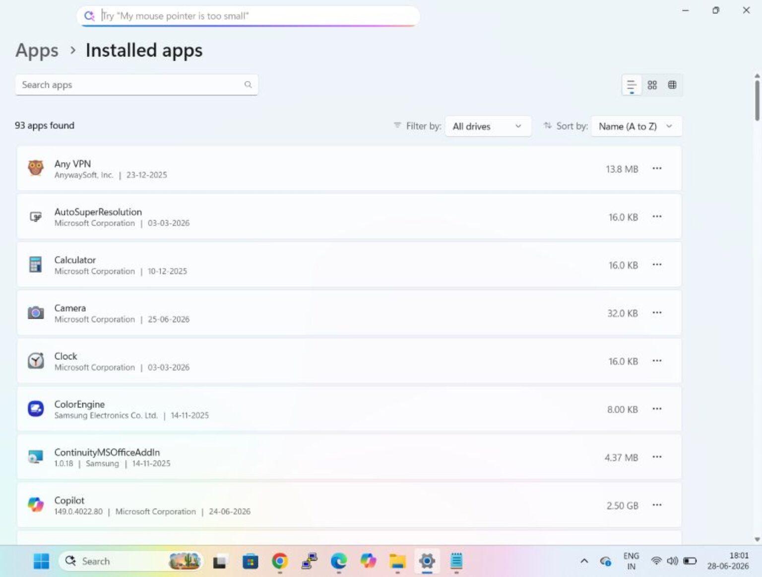 How to Find and Use Apps and Features in Windows 11 - GeeksDigit.Com