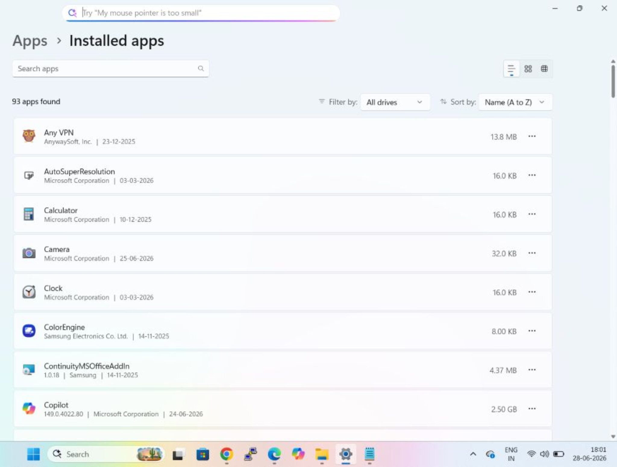 How to Find and Use Apps and Features in Windows 11 - GeeksDigit.Com
