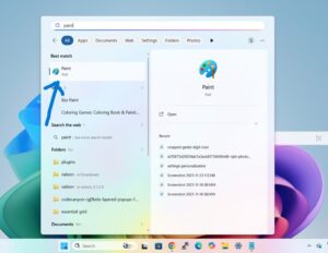 How to Open & Use Paint in Windows 10/11 - GeeksDigit.Com
