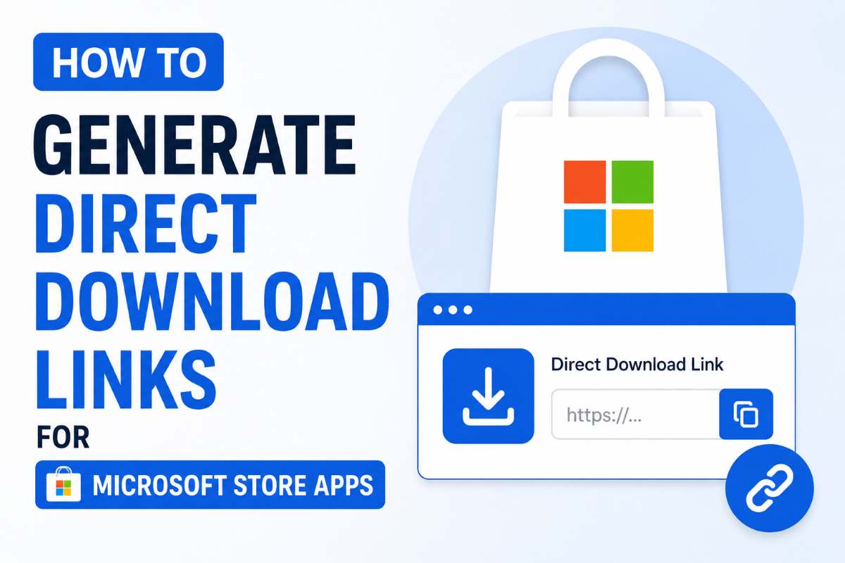How to Generate Direct Download Links for Microsoft Store Apps