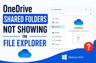 OneDrive Shared Folders Not Showing in File Explorer