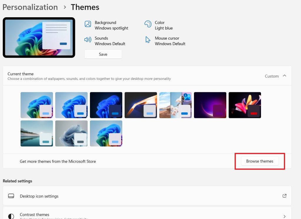 browse-themes