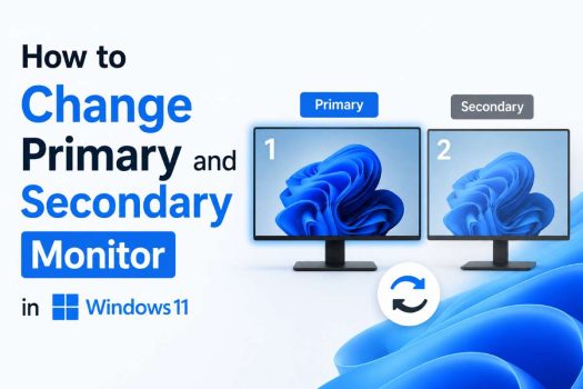change-primary-secondry-monitor-windows-11