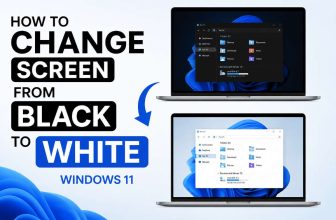 change-screen-from-black-to-white-windows-11