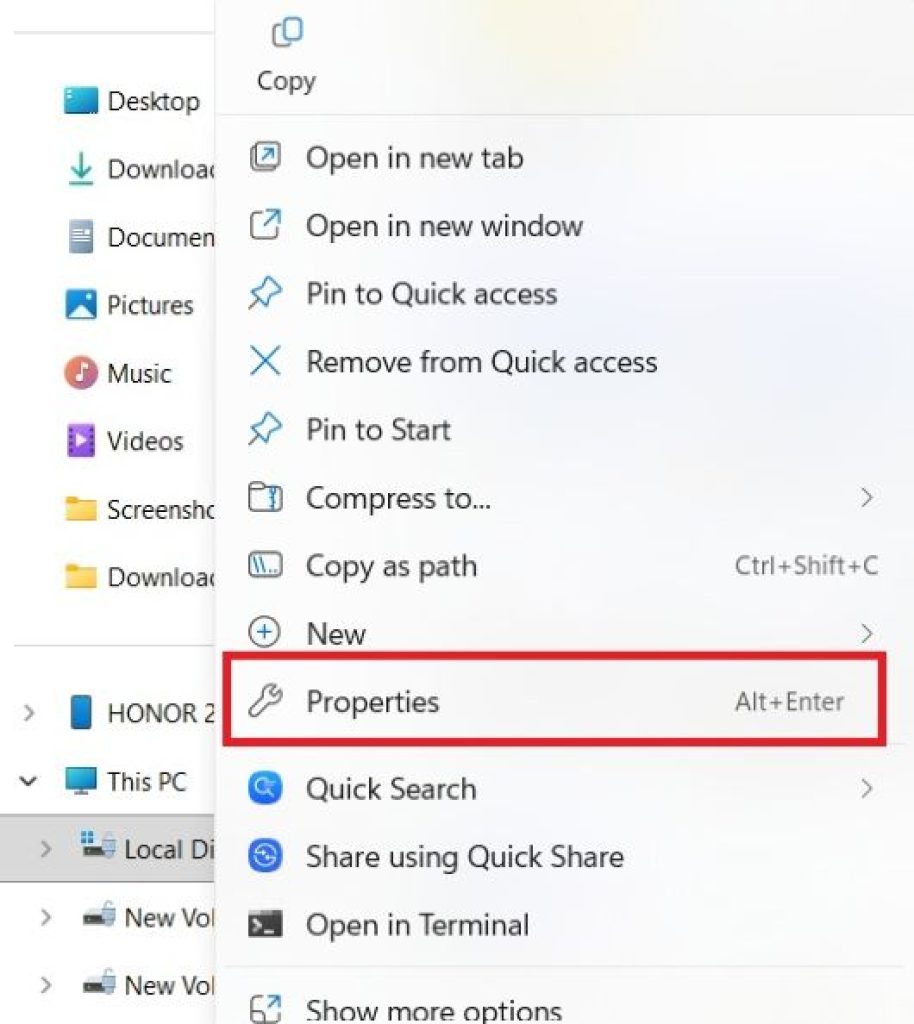 folder-properties