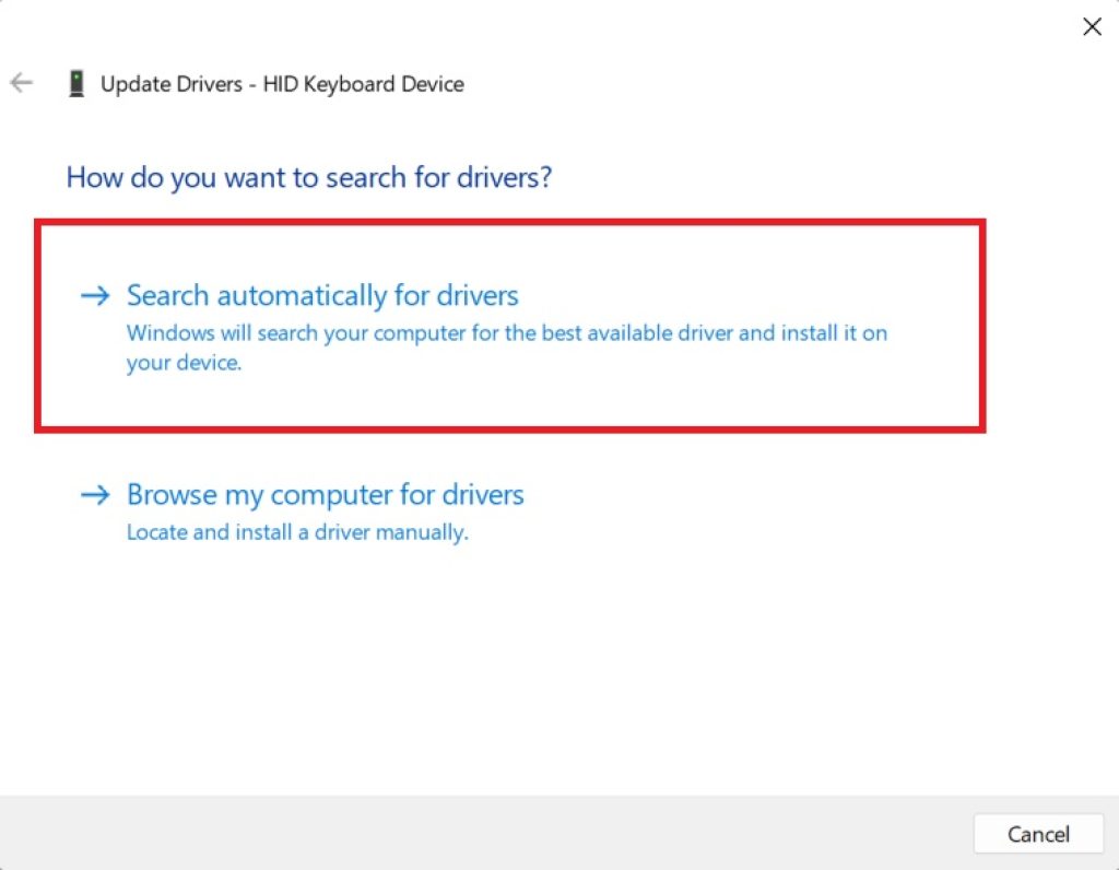 keyboards-drivers-serach-automatically