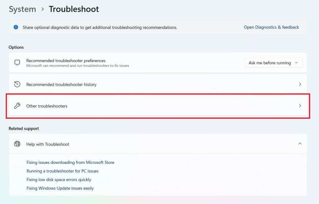 other-troubleshooters