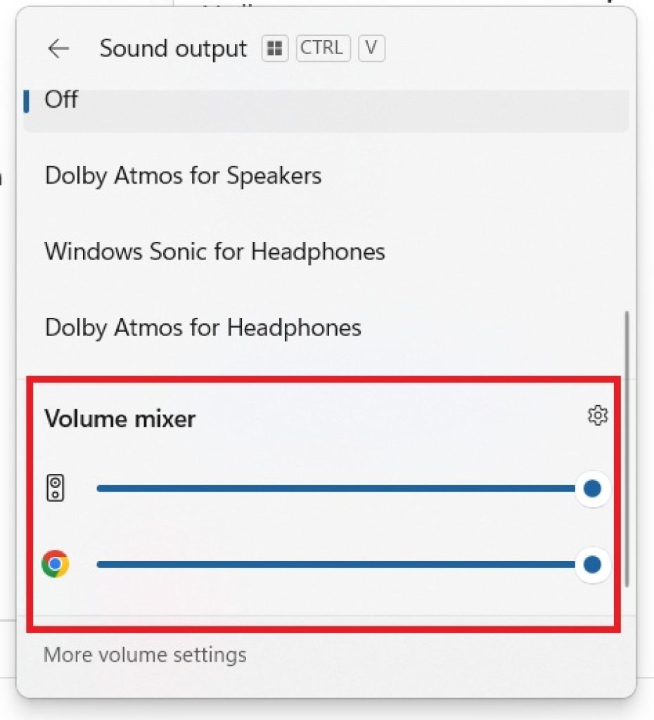 volume-mixer
