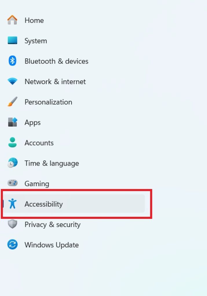 windows-i-accessibility