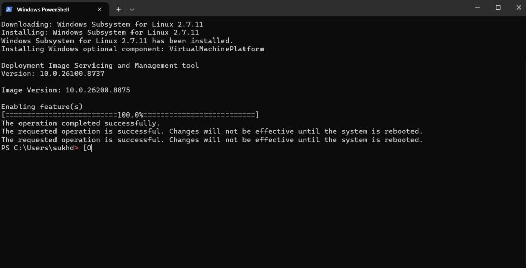 wsl-installed