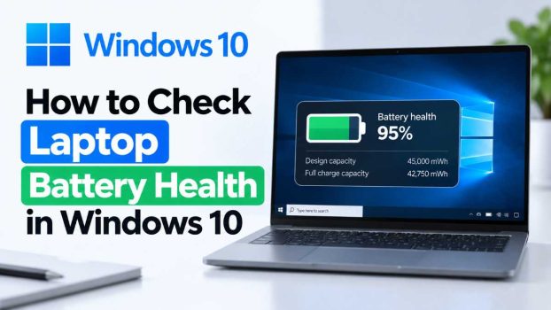 How to Check Laptop Battery Health in Windows 10