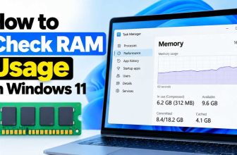 How to Check RAM Usage in Windows 11