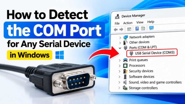 How to Detect the COM Port for Any Serial Device in Windows-
