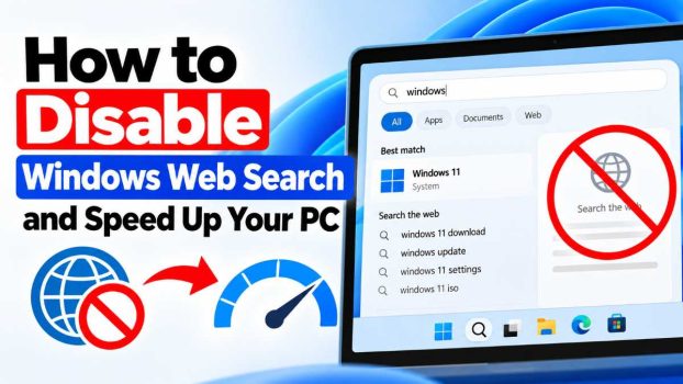 How to Disable Windows Web Search and Speed Up Your PC