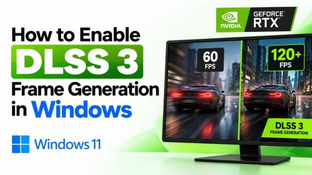 How to Enable DLSS 3 Frame Generation in windows