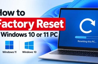 How to Factory Reset a Windows 11