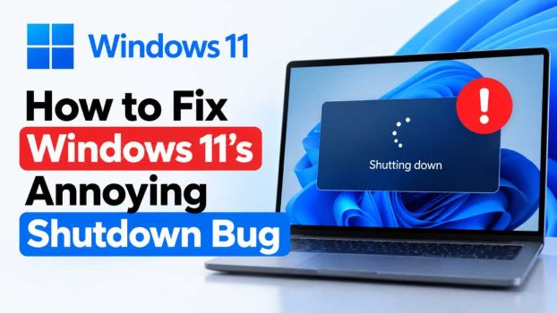 How to Fix Windows 11 Annoying Shutdown Bug