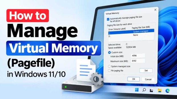 How to Manage Virtual Memory (Pagefile) in Windows 11