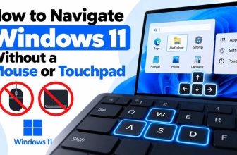 How to Navigate Windows Without a Mouse or Touchpad