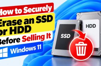 How to Securely Erase an SSD or HDD Before Selling It