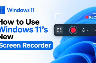 How to Use Windows 11's New Screen Recorder