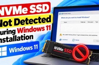 NVMe SSD Not Detected During Windows 11 Installation