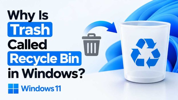 Why Is Trash Called Recycle Bin in Windows