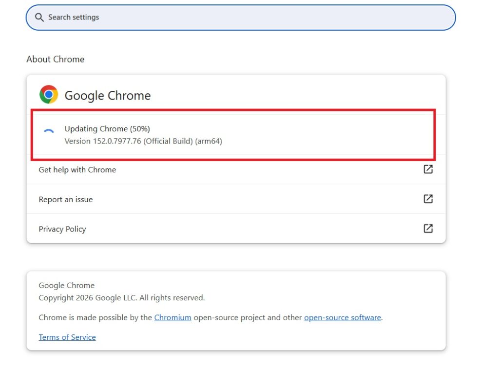 chrome-update