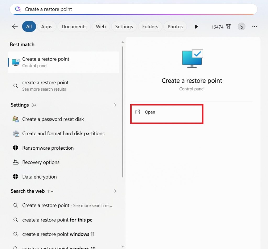 create-restore-point