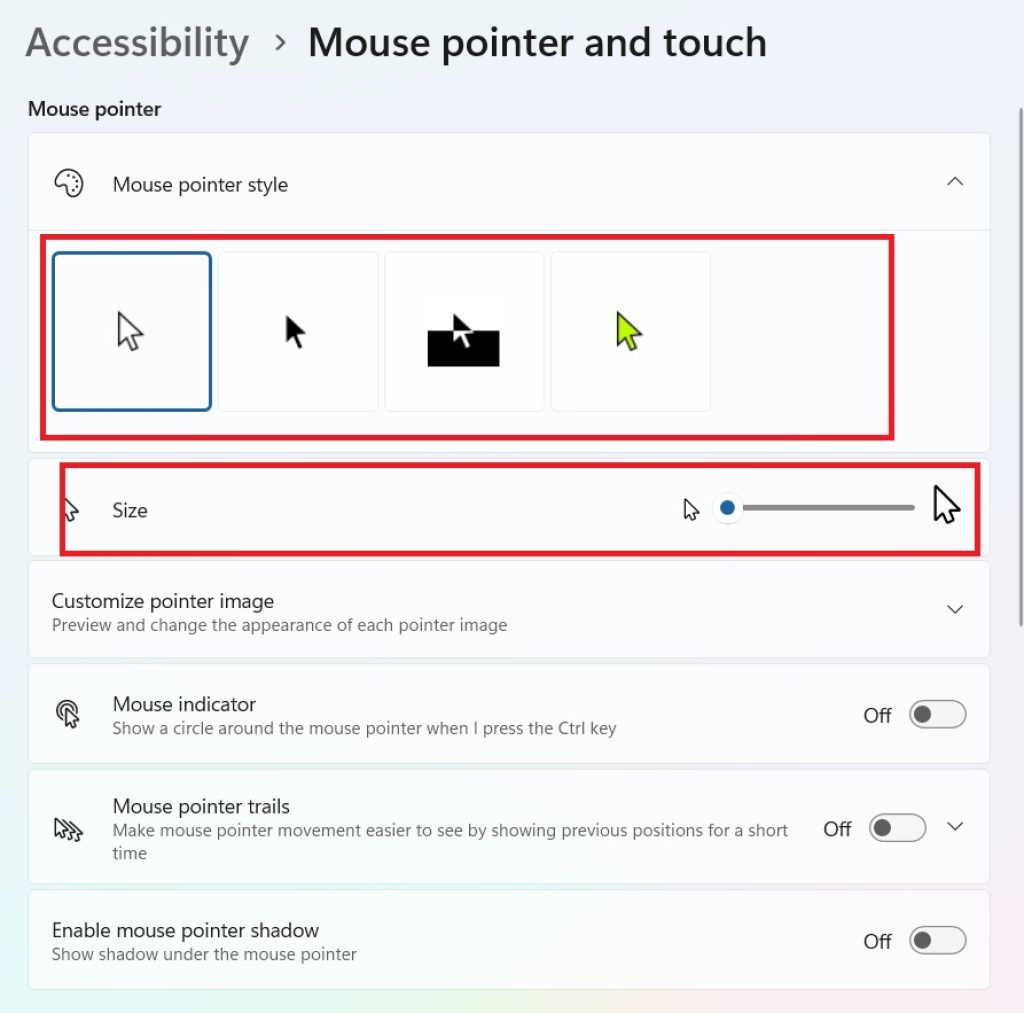 mouse-pointer-style-size