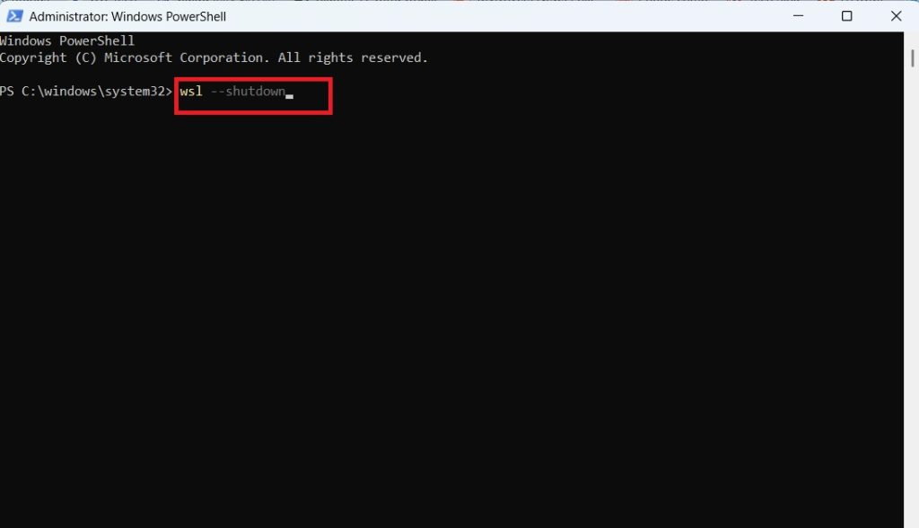 powershell-wsl-shutdown
