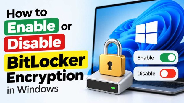 Enable or Disable BitLocker Encryption