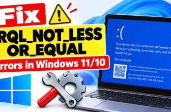 Fix IRQL_NOT_LESS_OR_EQUAL Errors