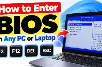 How to Enter BIOS on Any PC