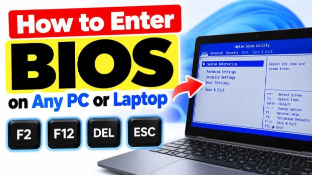 How to Enter BIOS on Any PC