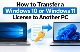 Transfer Windows License to Another PC