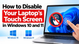 How to Disable Laptop Touchscreen in Windows 11/10