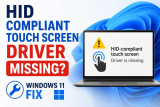 Fix HID Compliant Touch Screen Driver Missing On Windows 11