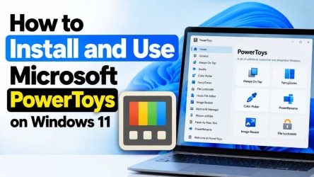 How to Install and Use Microsoft PowerToys on Windows 11