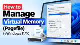 How to Manage Virtual Memory (Pagefile) in Windows 11/10