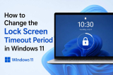 How to Change the Lock Screen Timeout Period in Windows 11